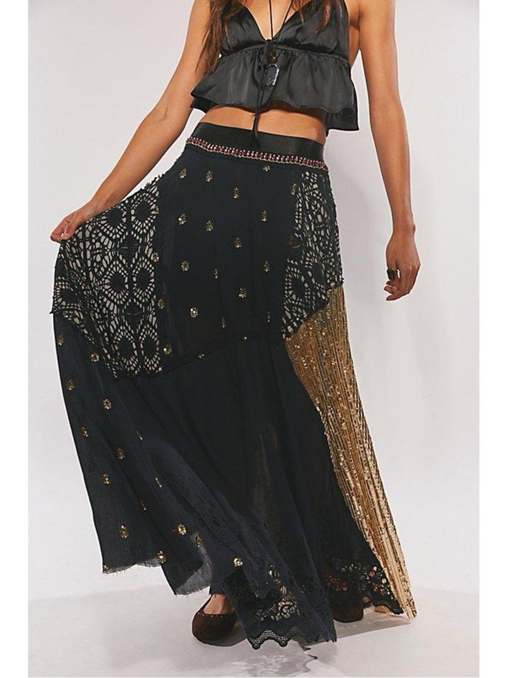 NWT $298 Free People Audrina Skirt Size: Small - Picture 2 of 4